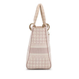 Small Houndstooth Lady D-Lite Pink - Yeahllow